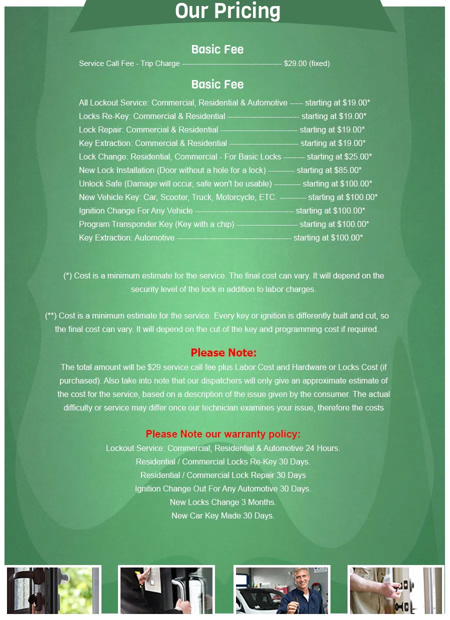 Locksmith Store In Oakland Oakland, CA 510-803-3116 - price-list-68-16mod